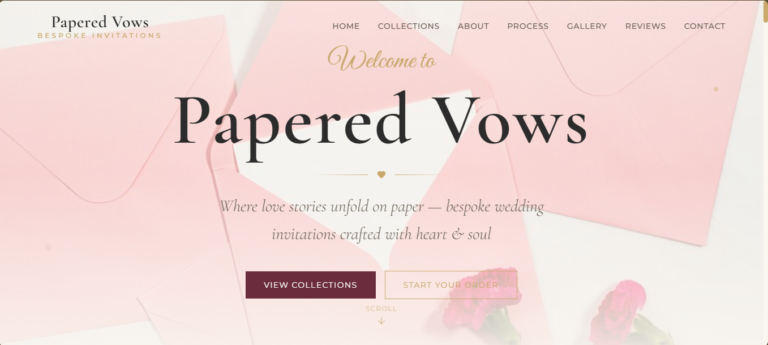 Invites for weddings parties